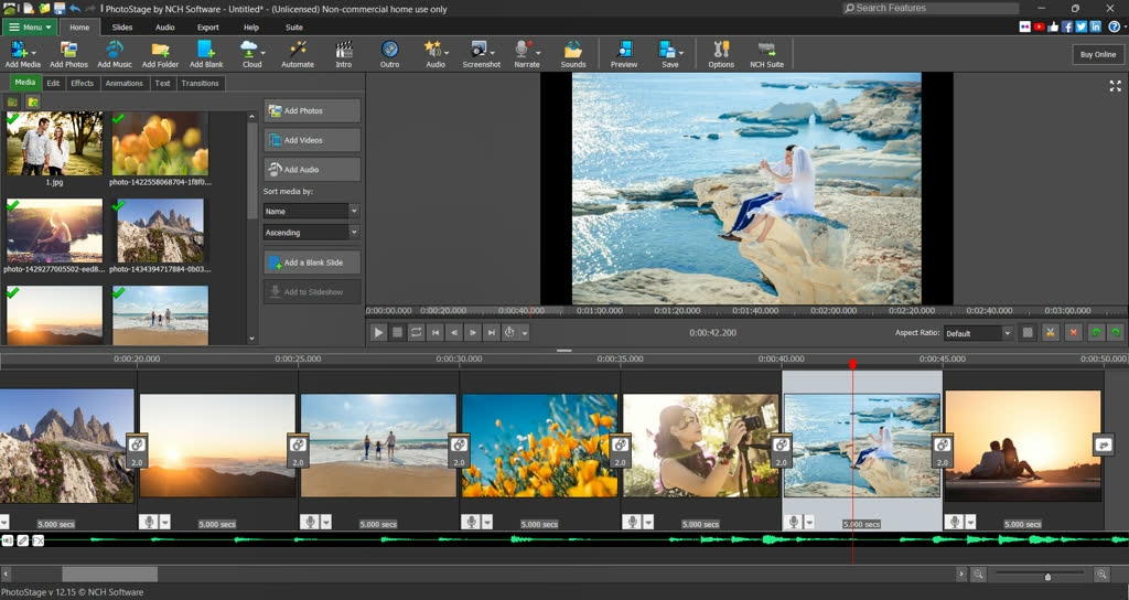 PhotoStage Slideshow Producer screenshot
